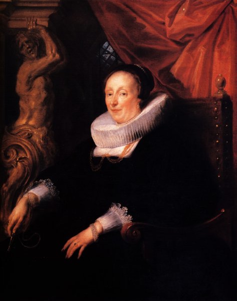 Portrait of the wife of Johan Wierts